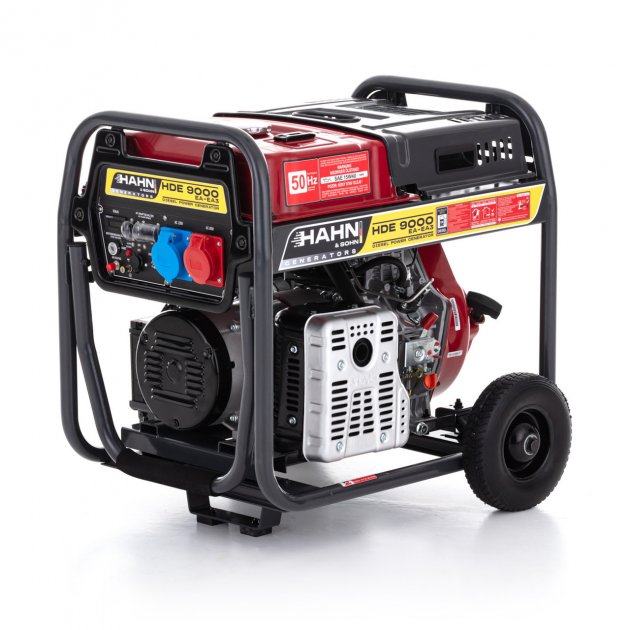 Генератор дизельний HAHN & SOHN 3 фази (230/400В), 6,5кВт, (HDE 9000EA-EA3)